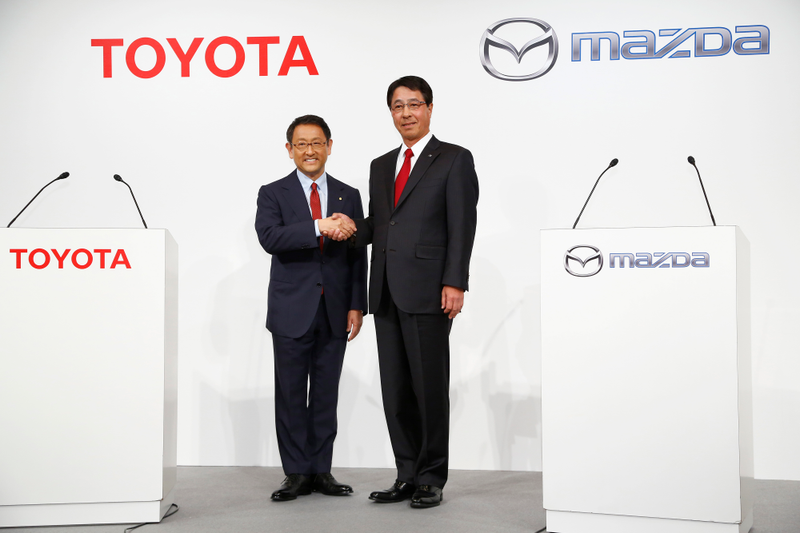 Illustration for article titled Mazda And Toyota Are Now Engaged, But Not Married
